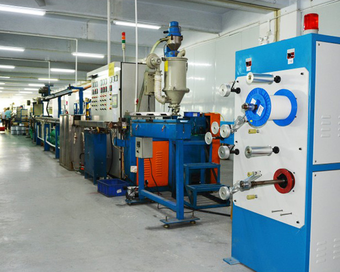 Tight Buffered Fiber Extrusion Line